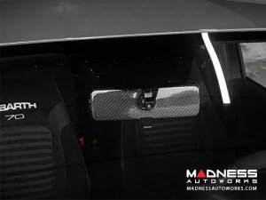 FIAT 500 ABARTH Interior Mirror Cover - Carbon Fiber